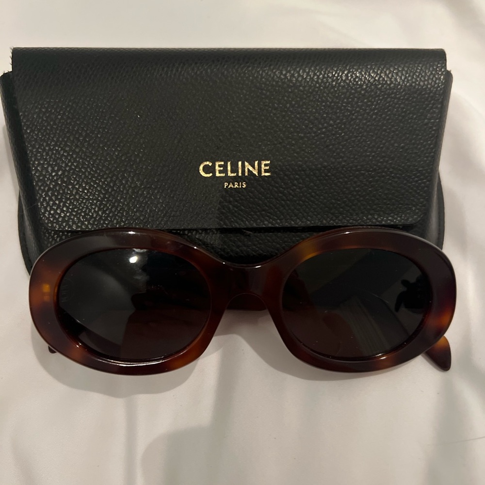 Celine oval sunglasses